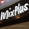 Illuminated Office Signage Borderless letter signs Manufactory